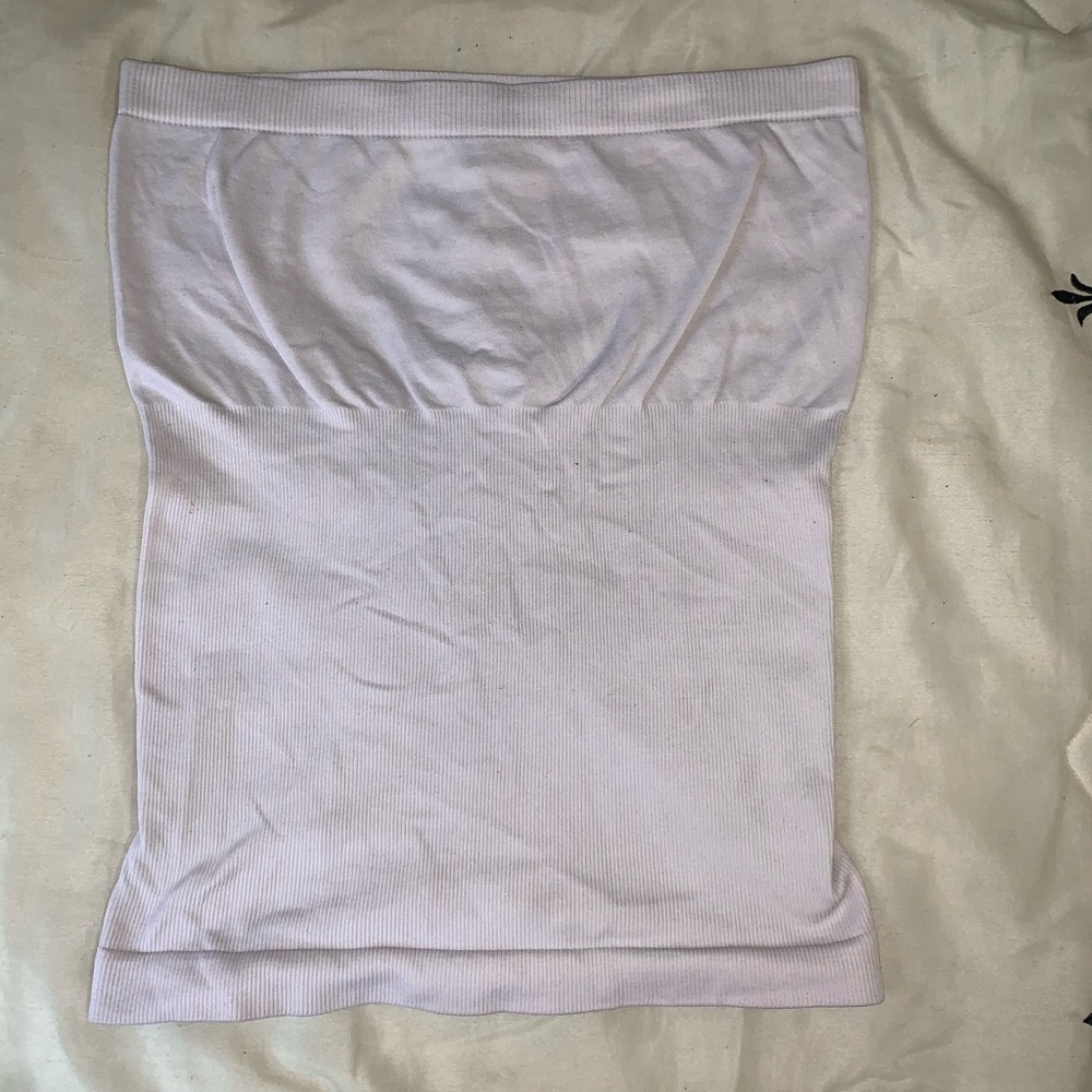 One Size White Tube Top